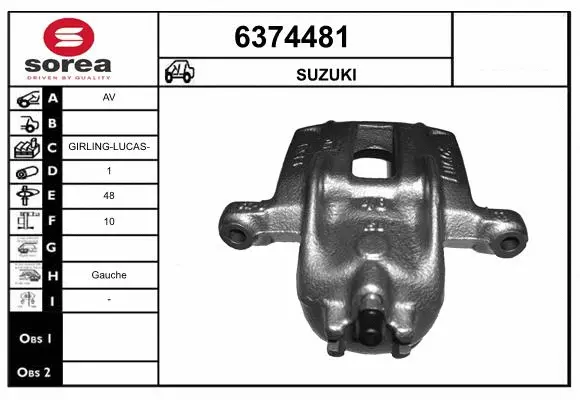 Brake Caliper (6374481)