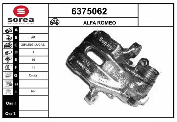 Brake Caliper (6375062)