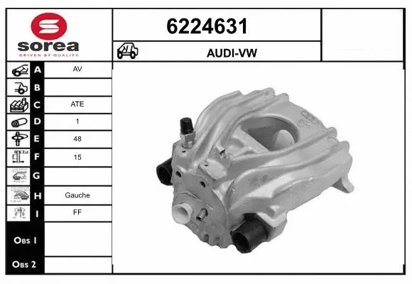 Brake Caliper (6224631)