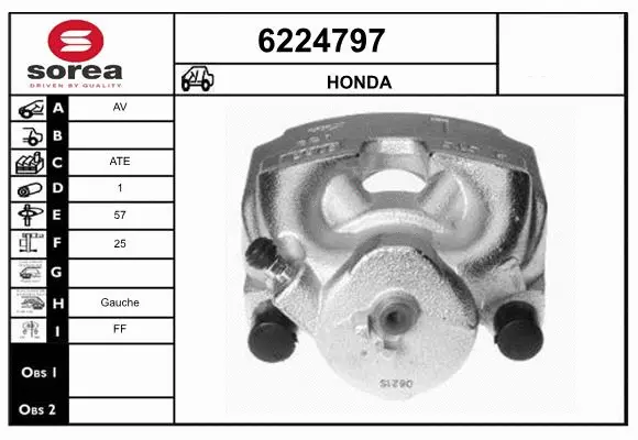 Brake Caliper (6224797)