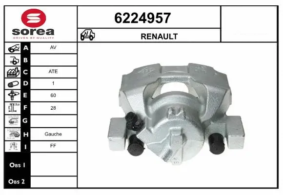 Brake Caliper (6224957)
