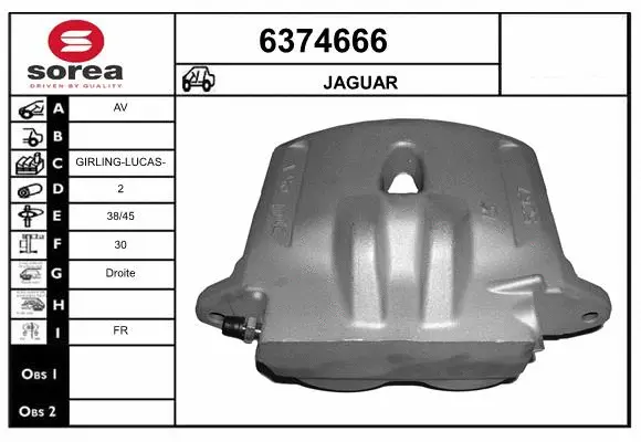 Brake Caliper (6374666)