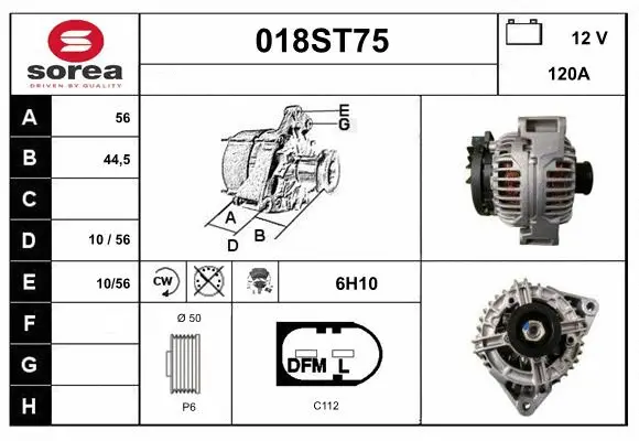Alternator (018ST75)