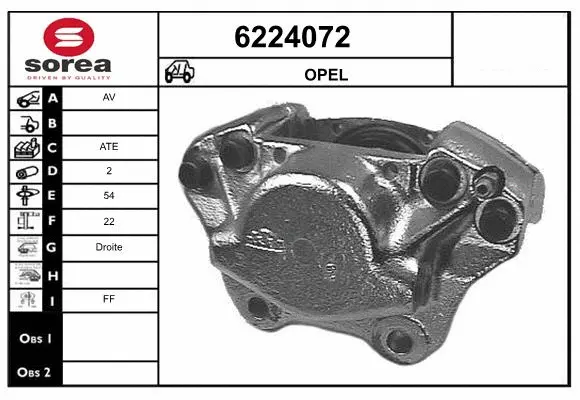 Brake Caliper (6224072)