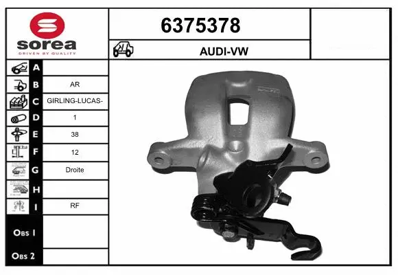 Brake Caliper (6375378)