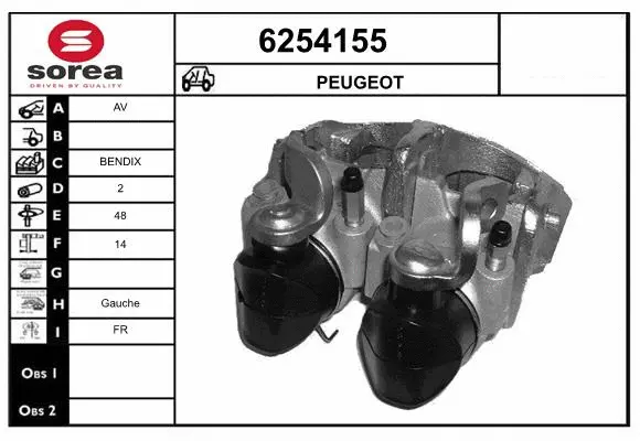 Brake Caliper (6254155)