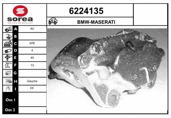 Brake Caliper (6224135)