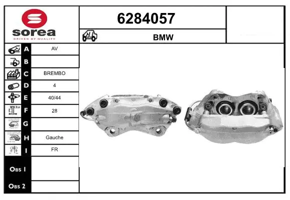 Brake Caliper (6284057)