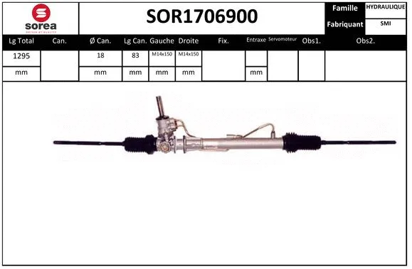 Steering Gear (SOR1706900)