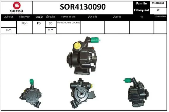 Hydraulic Pump, steering (SOR4130090)