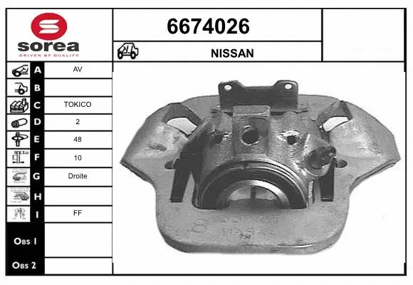 Brake Caliper (6674026)