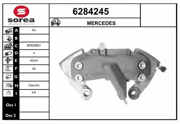 Brake Caliper (6284245)