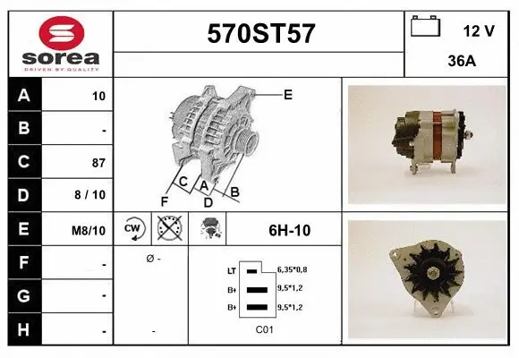 Alternator (570ST57)