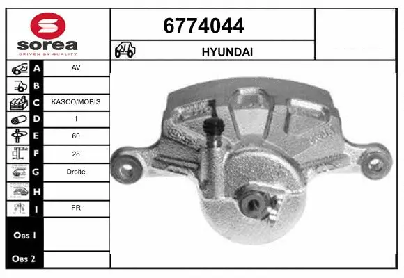 Brake Caliper (6774044)