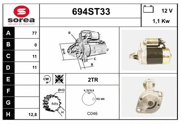 Starter (694ST33)