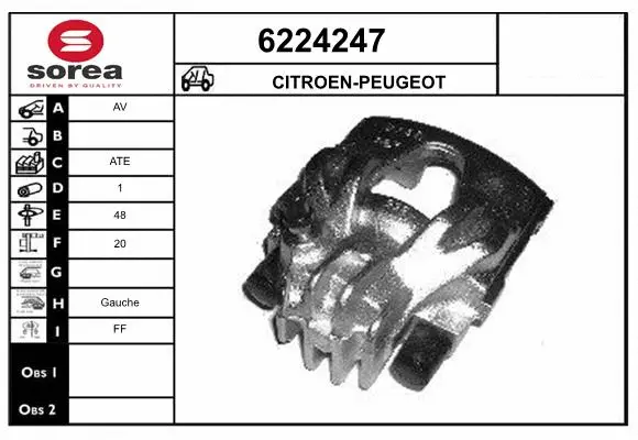 Brake Caliper (6224247)