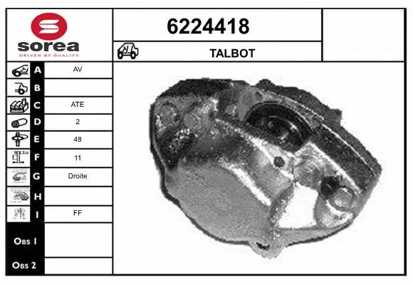 Brake Caliper (6224418)