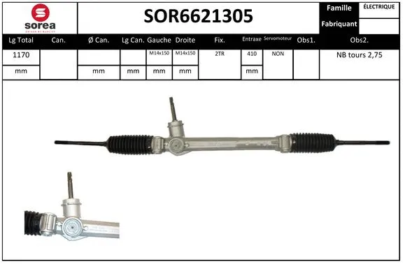 Steering Gear (SOR6621305)