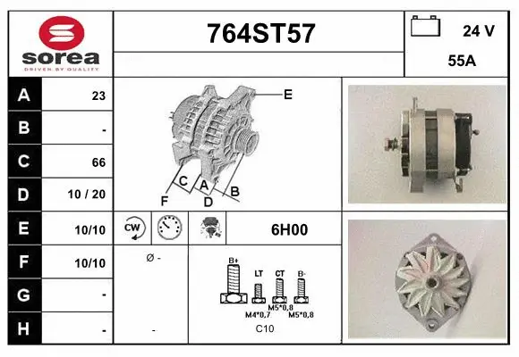 Alternator (764ST57)