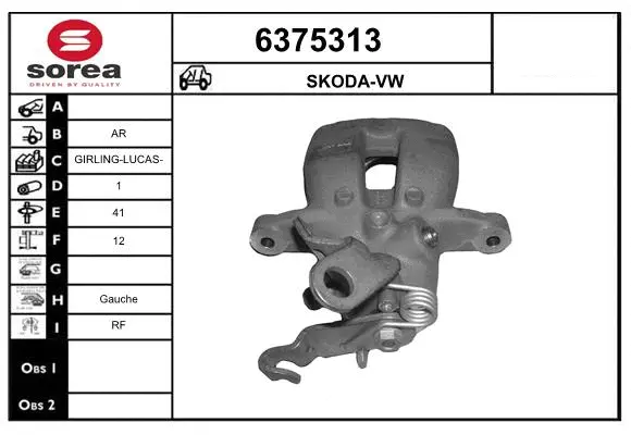 Brake Caliper (6375313)