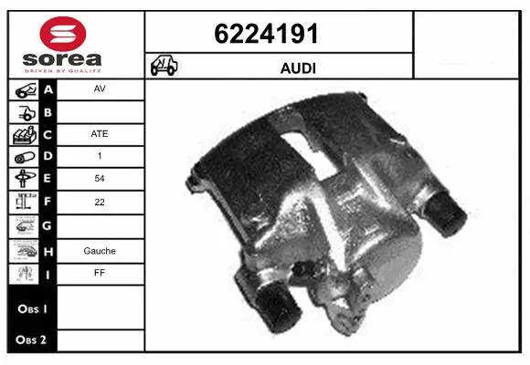 Brake Caliper (6224191)