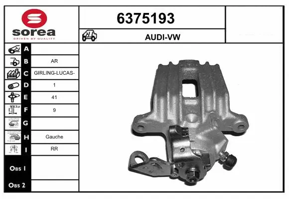 Brake Caliper (6375193)