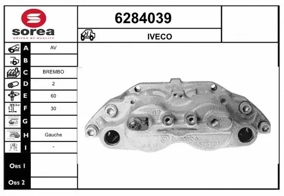 Brake Caliper (6284039)