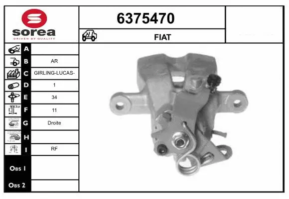 Brake Caliper (6375470)