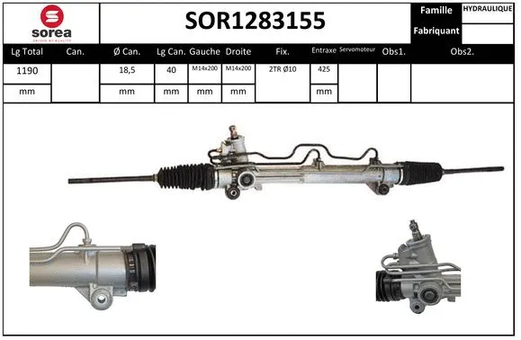 Steering Gear (SOR1283155)
