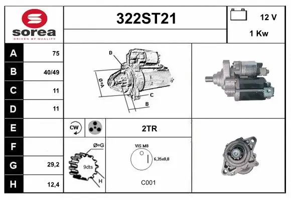 Starter (322ST21)
