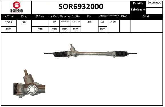 Steering Gear (SOR6932000)