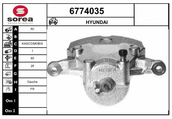 Brake Caliper (6774035)
