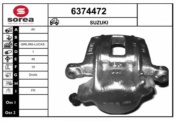 Brake Caliper (6374472)