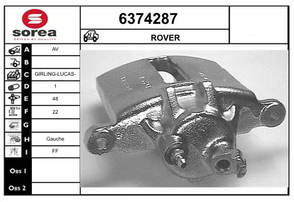 Brake Caliper (6374287)