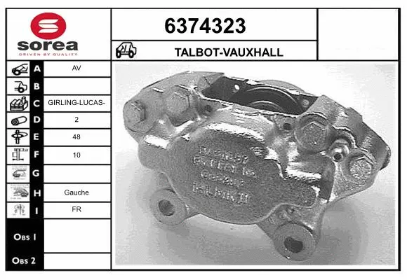 Brake Caliper (6374323)