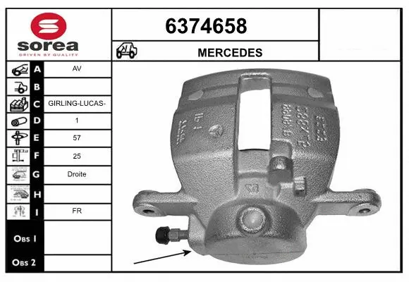 Brake Caliper (6374658)