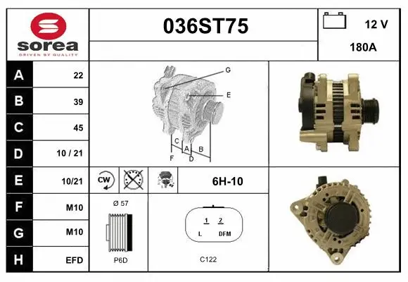 Alternator (036ST75)