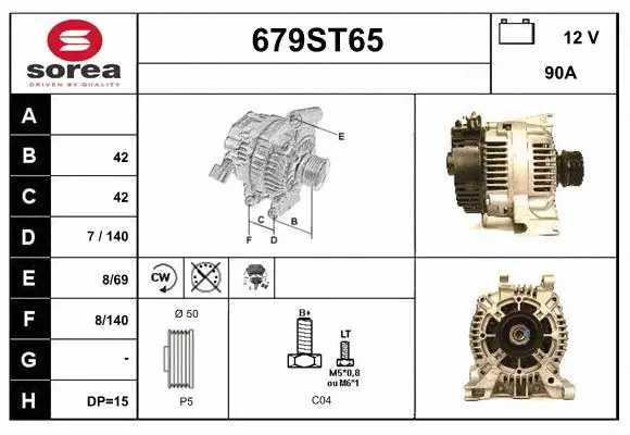Alternator (679ST65)