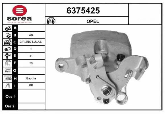 Brake Caliper (6375425)