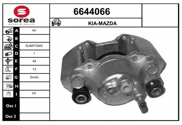 Brake Caliper (6644066)