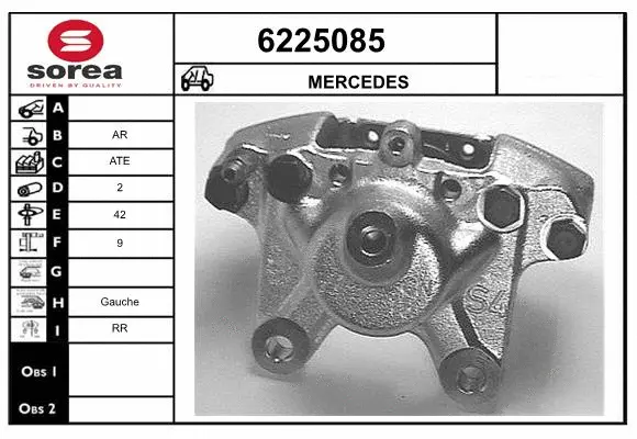 Brake Caliper (6225085)