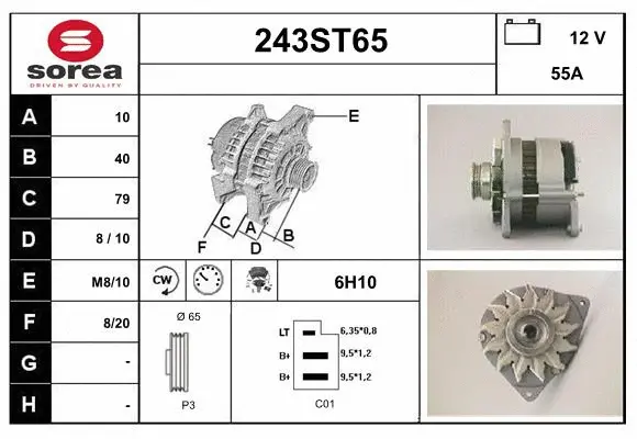 Alternator (243ST65)