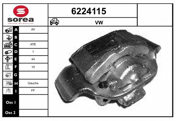 Brake Caliper (6224115)