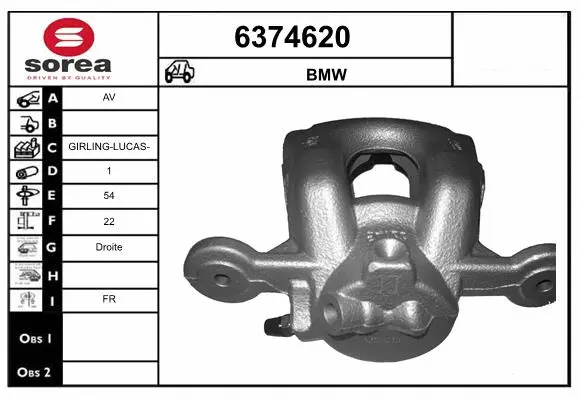 Brake Caliper (6374620)