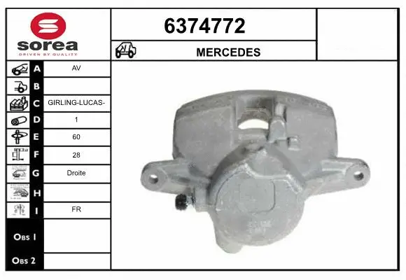 Brake Caliper (6374772)