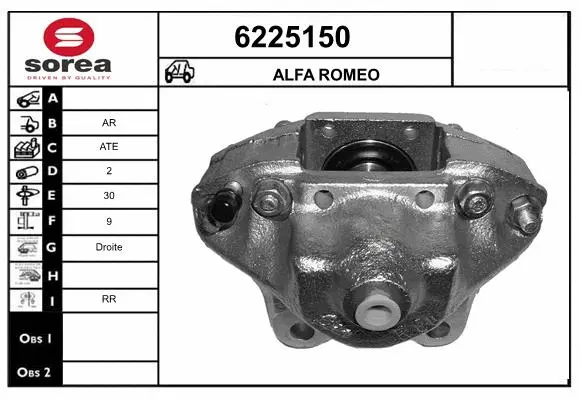 Brake Caliper (6225150)