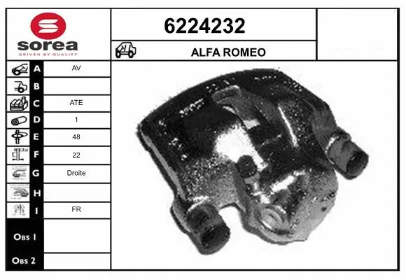Brake Caliper (6224232)