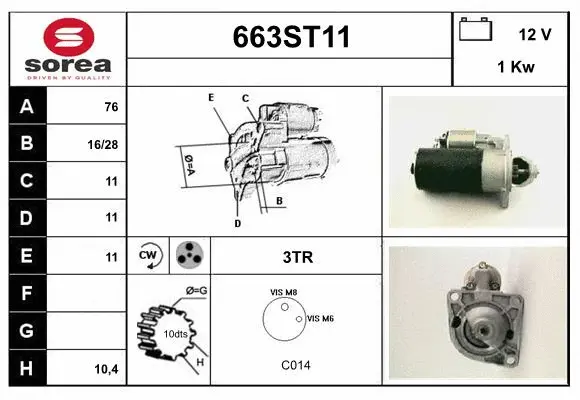 Starter (663ST11)