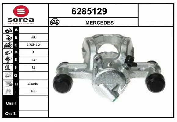 Brake Caliper (6285129)