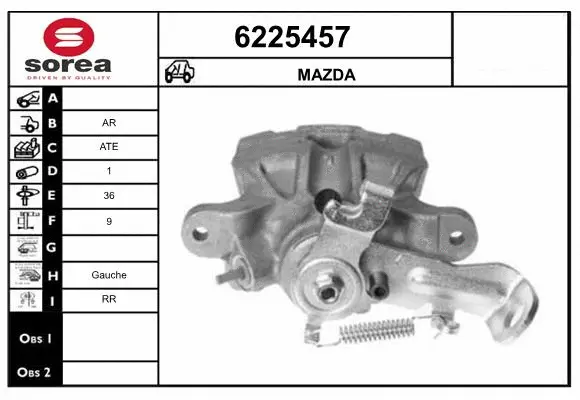 Brake Caliper (6225457)